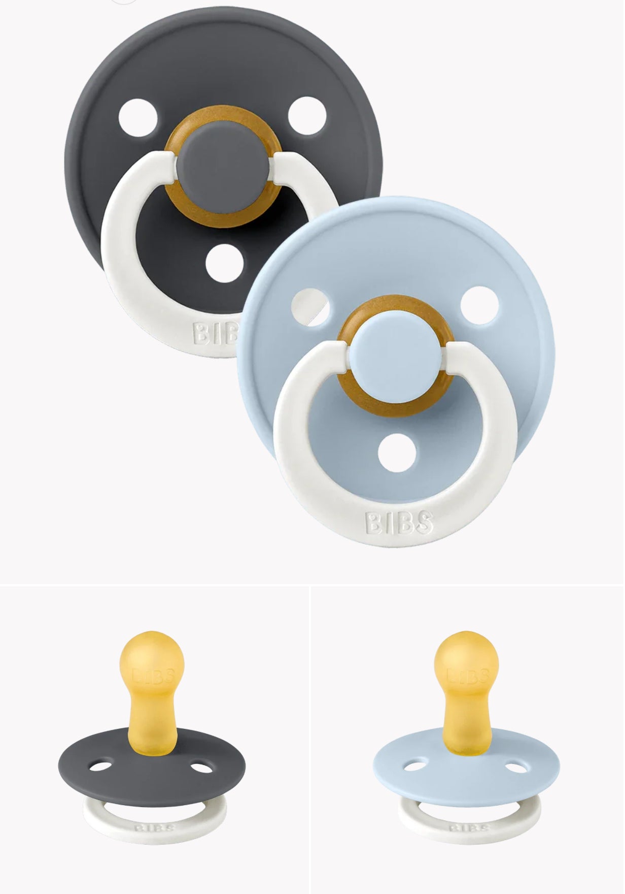 Colour Dummies 2 Pack Iron and Baby Blue