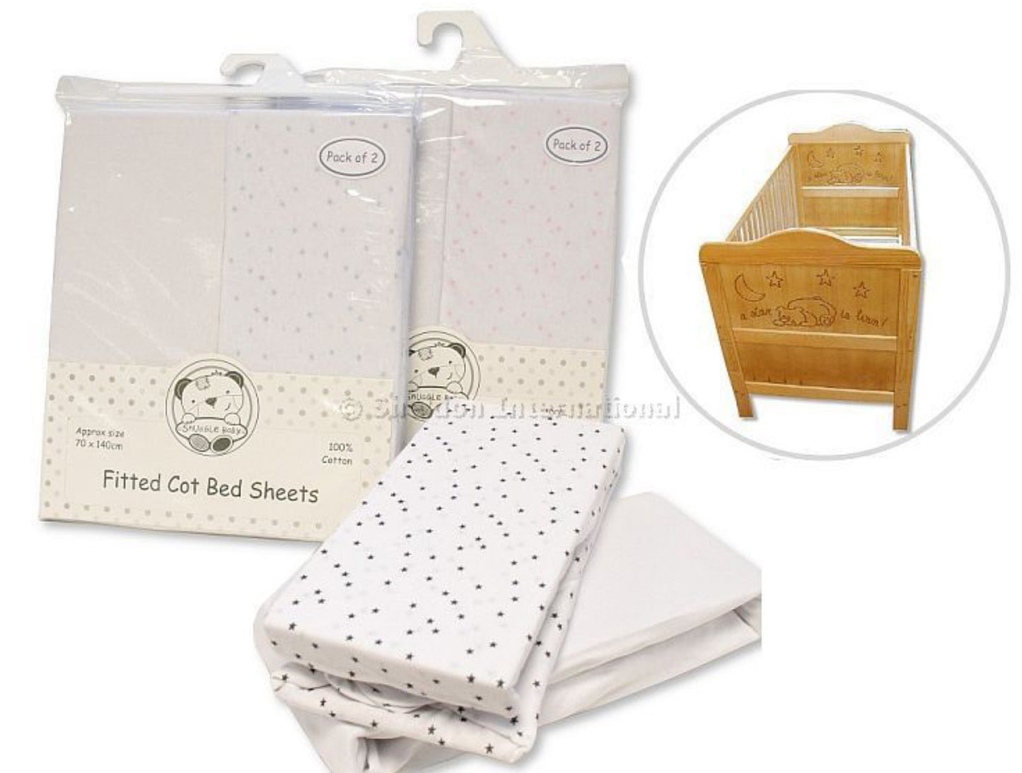 Fitted Cot Bed Sheets