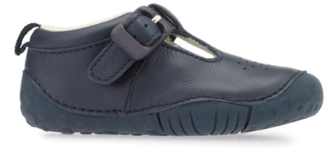 Start Rite Baby Jack Navy Leather