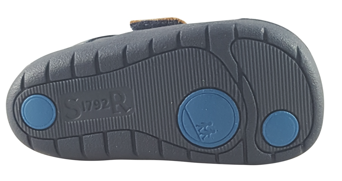 Start Rite Footprint Navy Leather