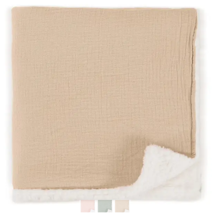 Laker & Moon Snuggle Blanket with Sherpa Fleece
