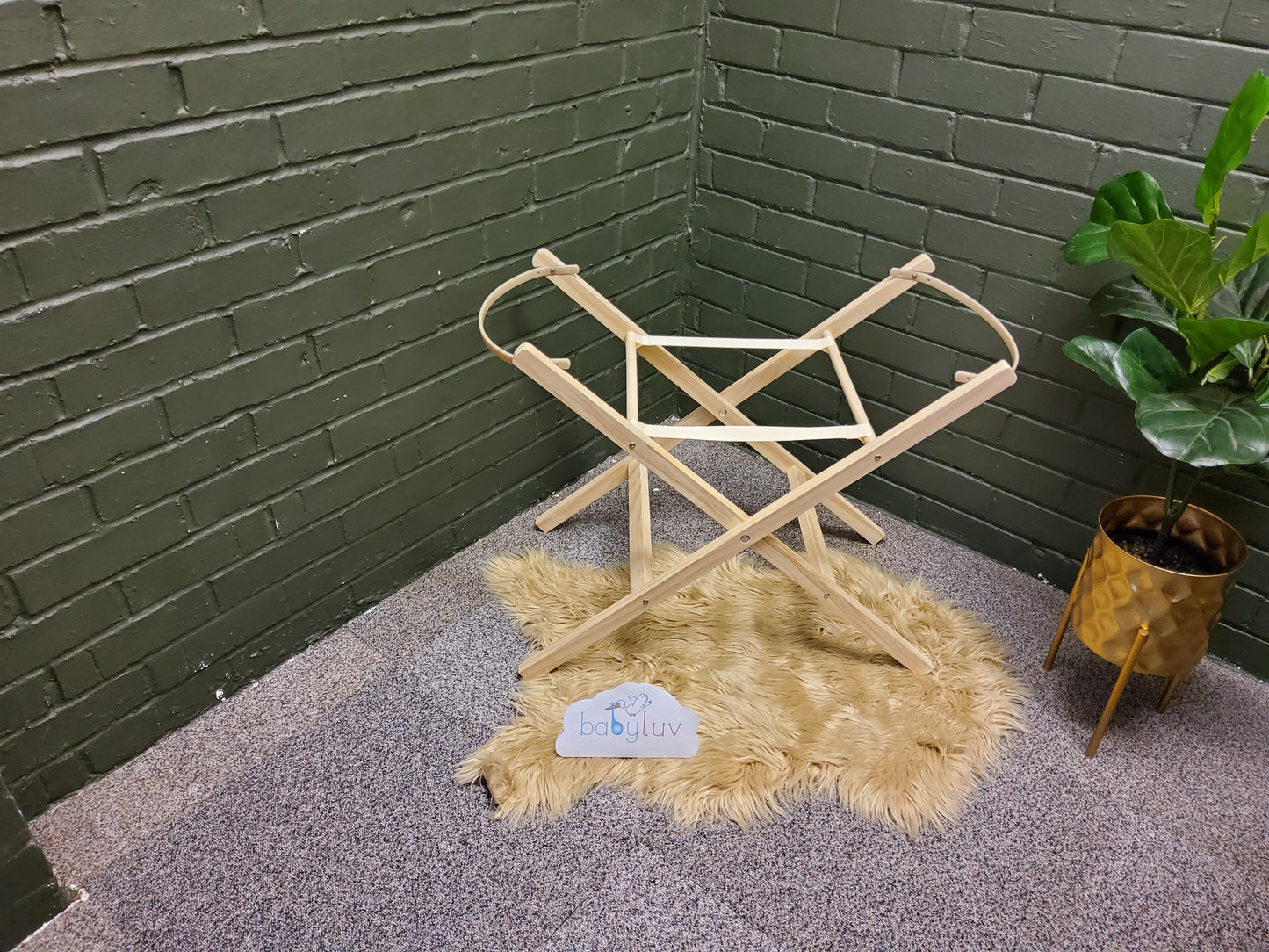 Moses basket Stand Clair de Lune