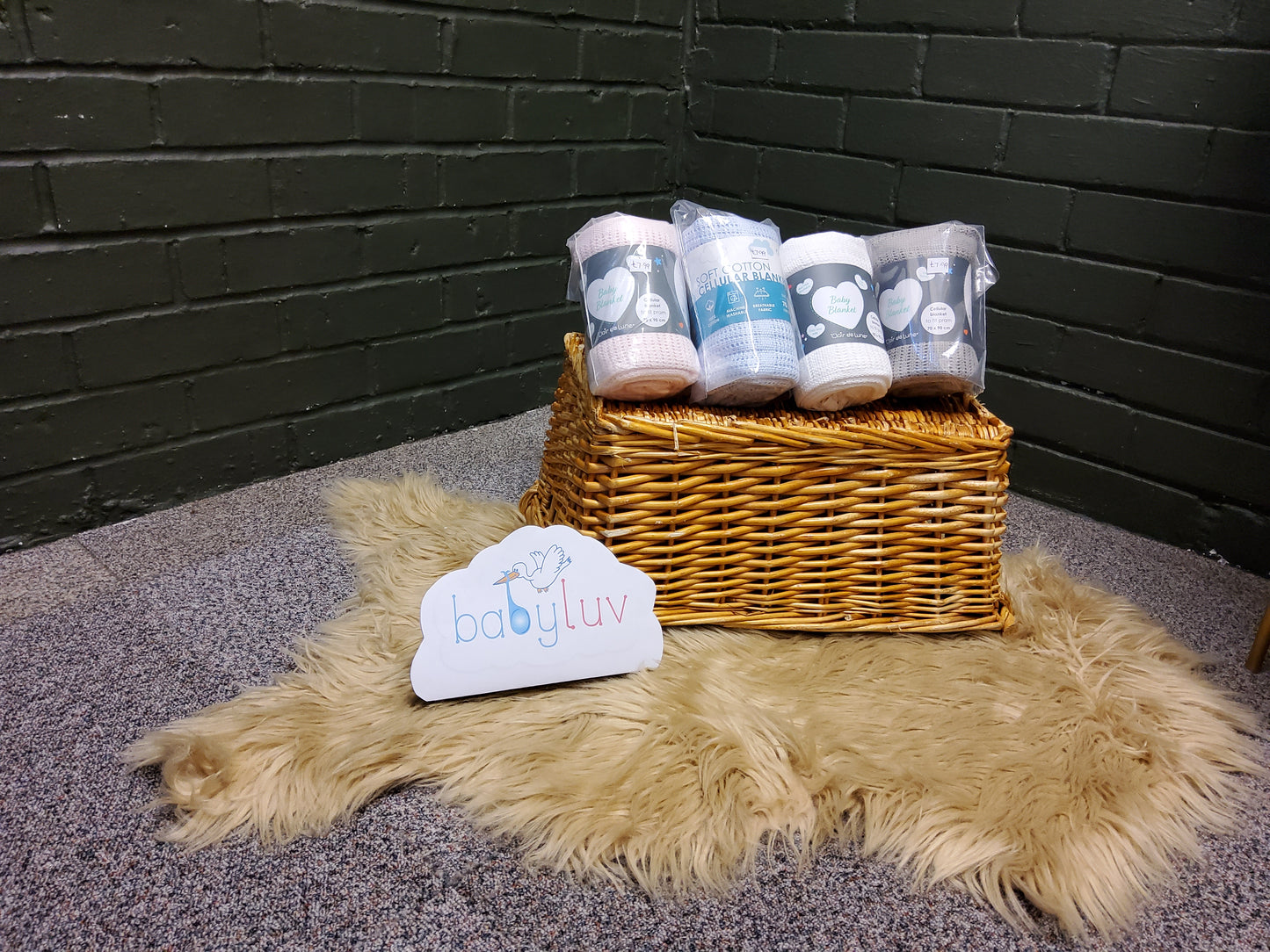 Clair De Lune Cellular Pram Blanket