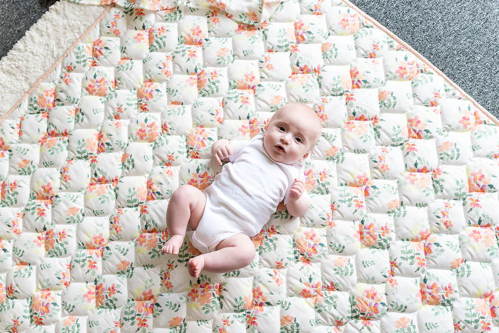Gilded Bird Quilted Playmat