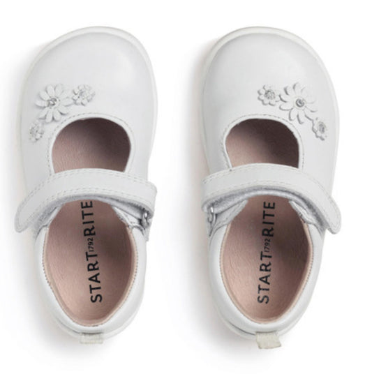 Start Rite Fairy Tale White Leather