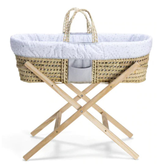Clair De Lune Reversible Moses Basket Bundle