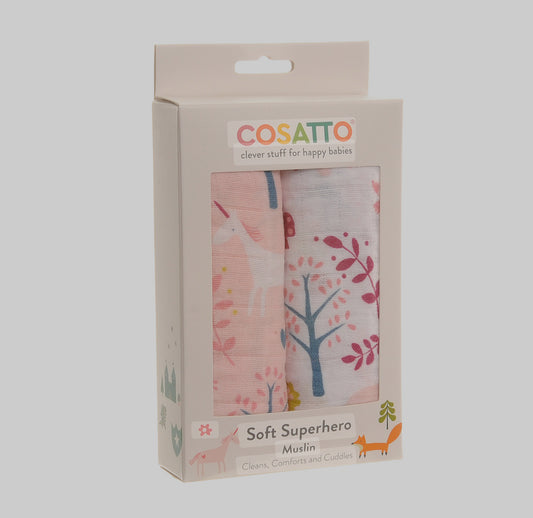 Cosatto Soft Superhero Muslin - Boxed
