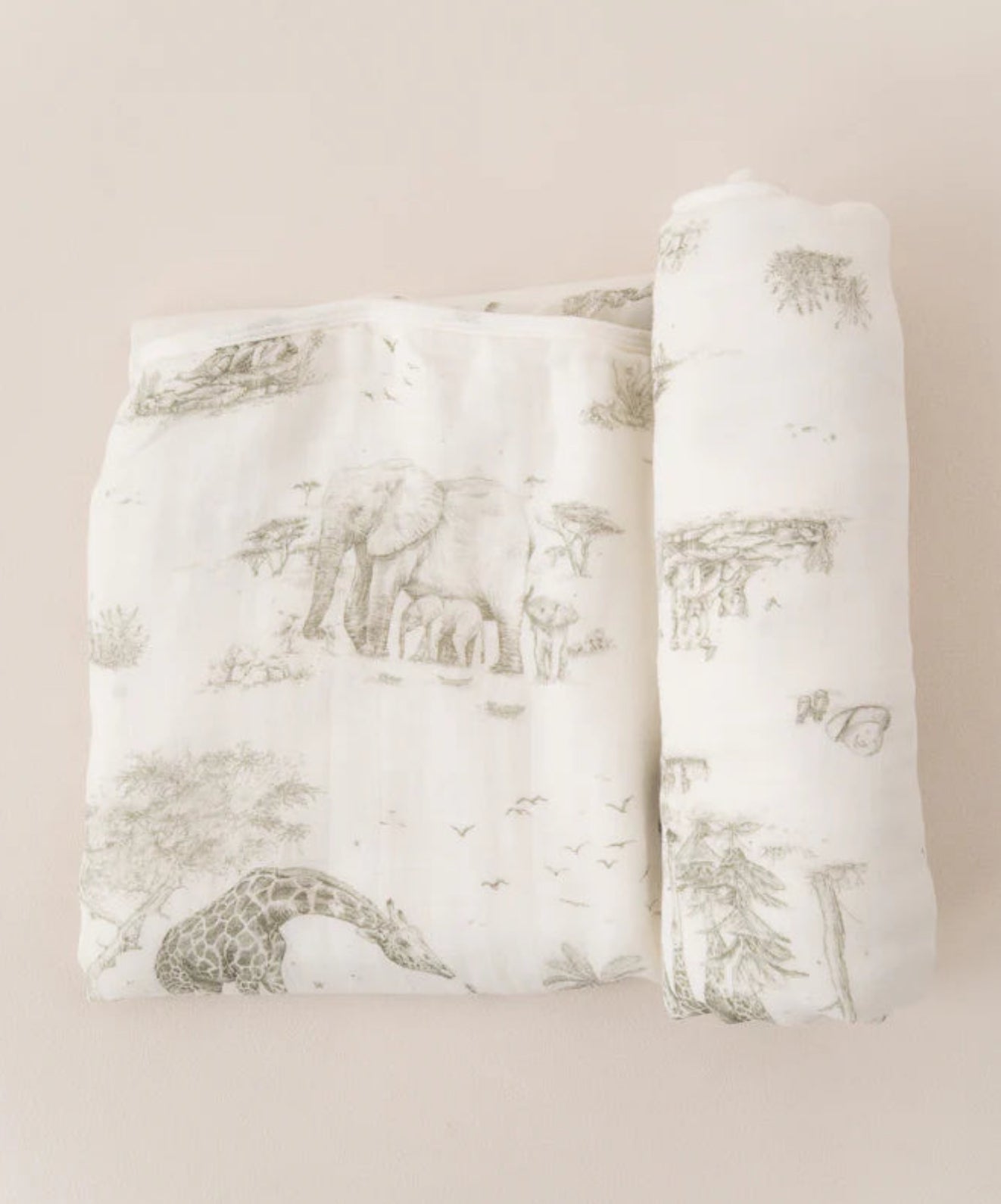 Gilded Bird Bamboo Baby Blanket