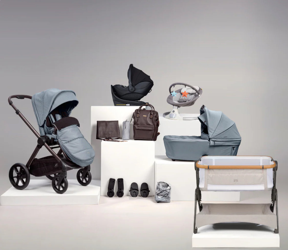 Bababing 16 piece Raffi MK11 with Hera Verto Spin Car Seat + Base