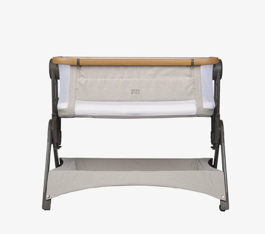 Bababing Bedside & Travel Crib (Beige)