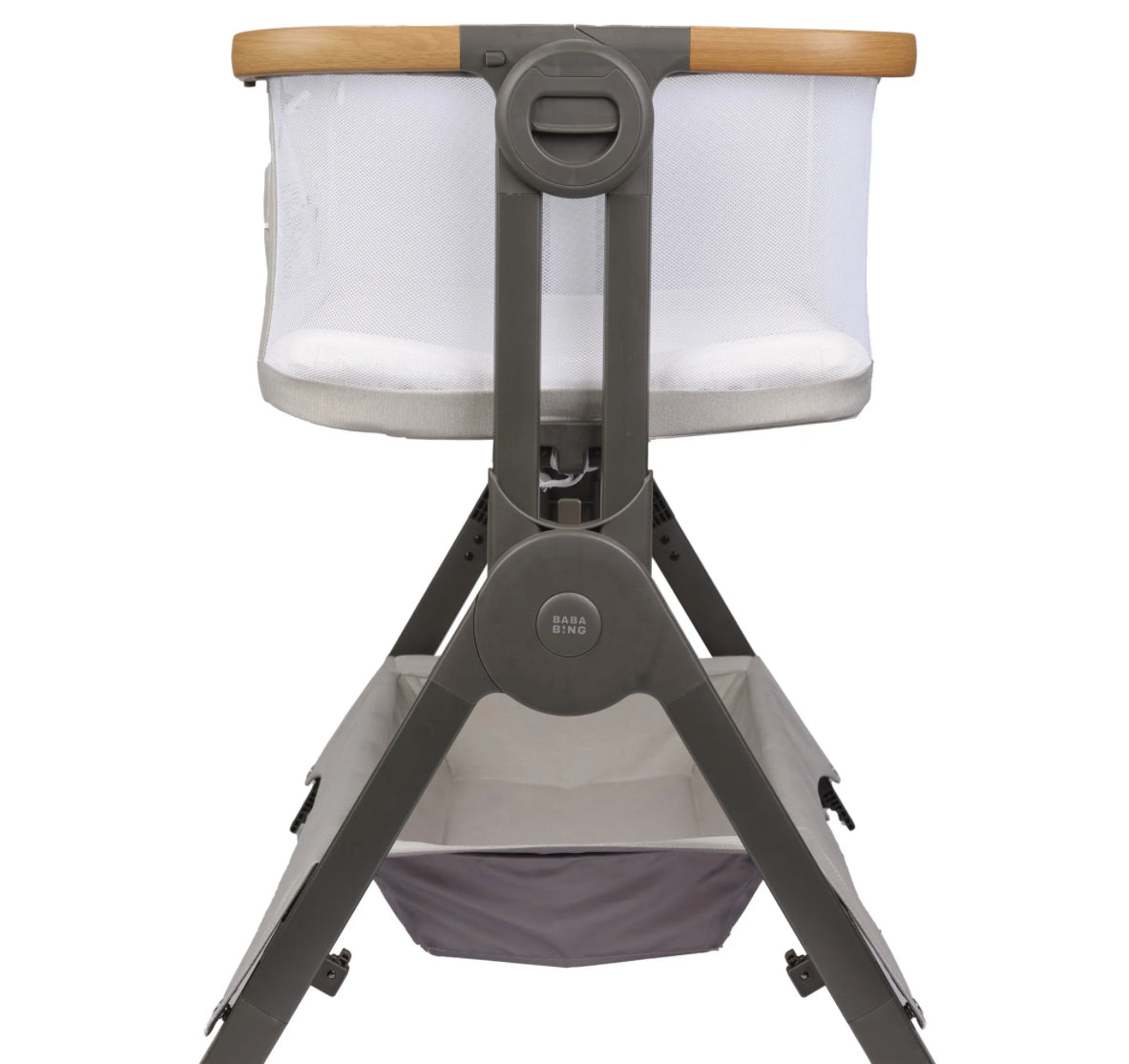 Bababing Bedside & Travel Crib (Beige)