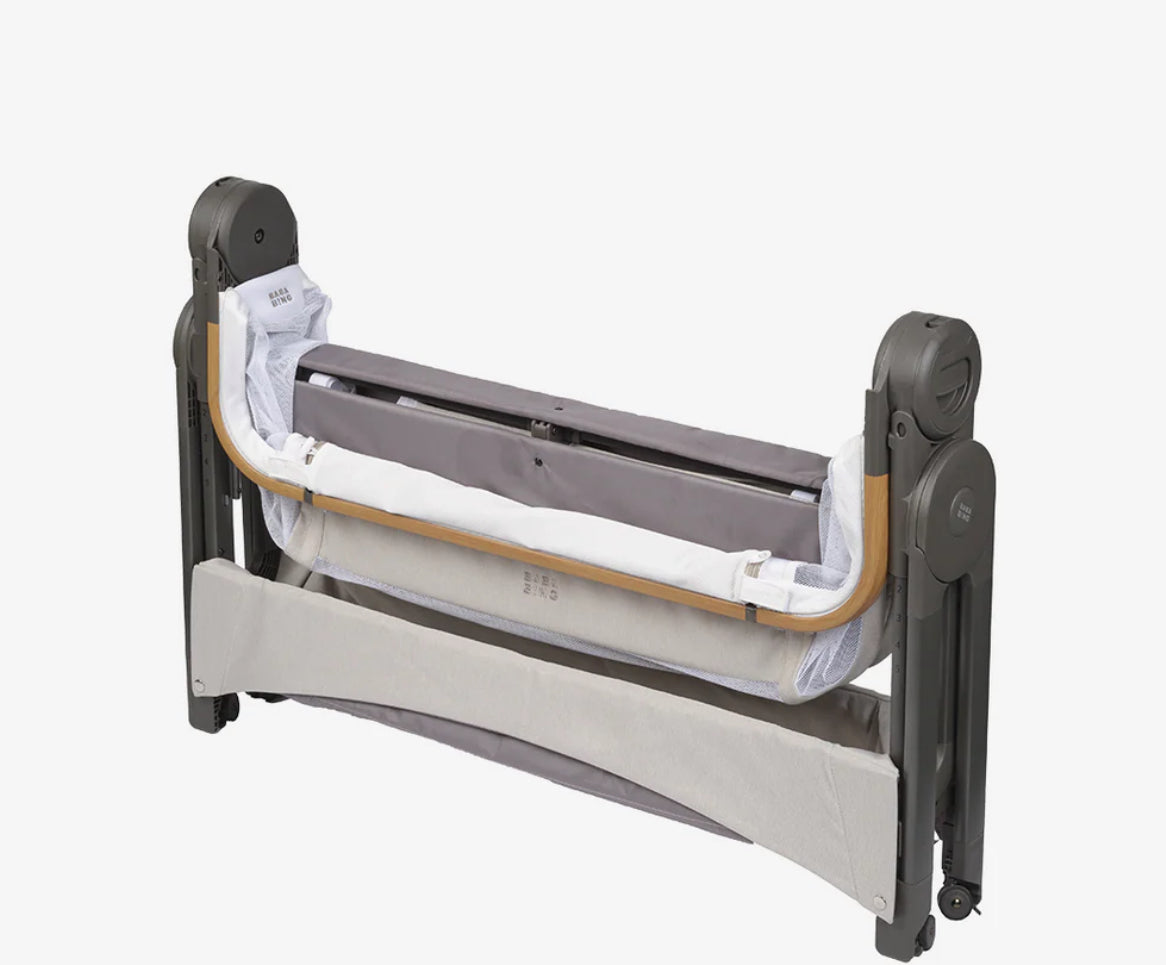 Bababing Bedside & Travel Crib (Beige)