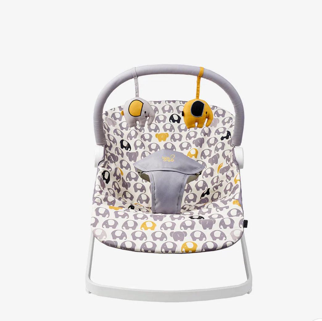 Babbabing Float baby bouncer chair - Ellie Elephant