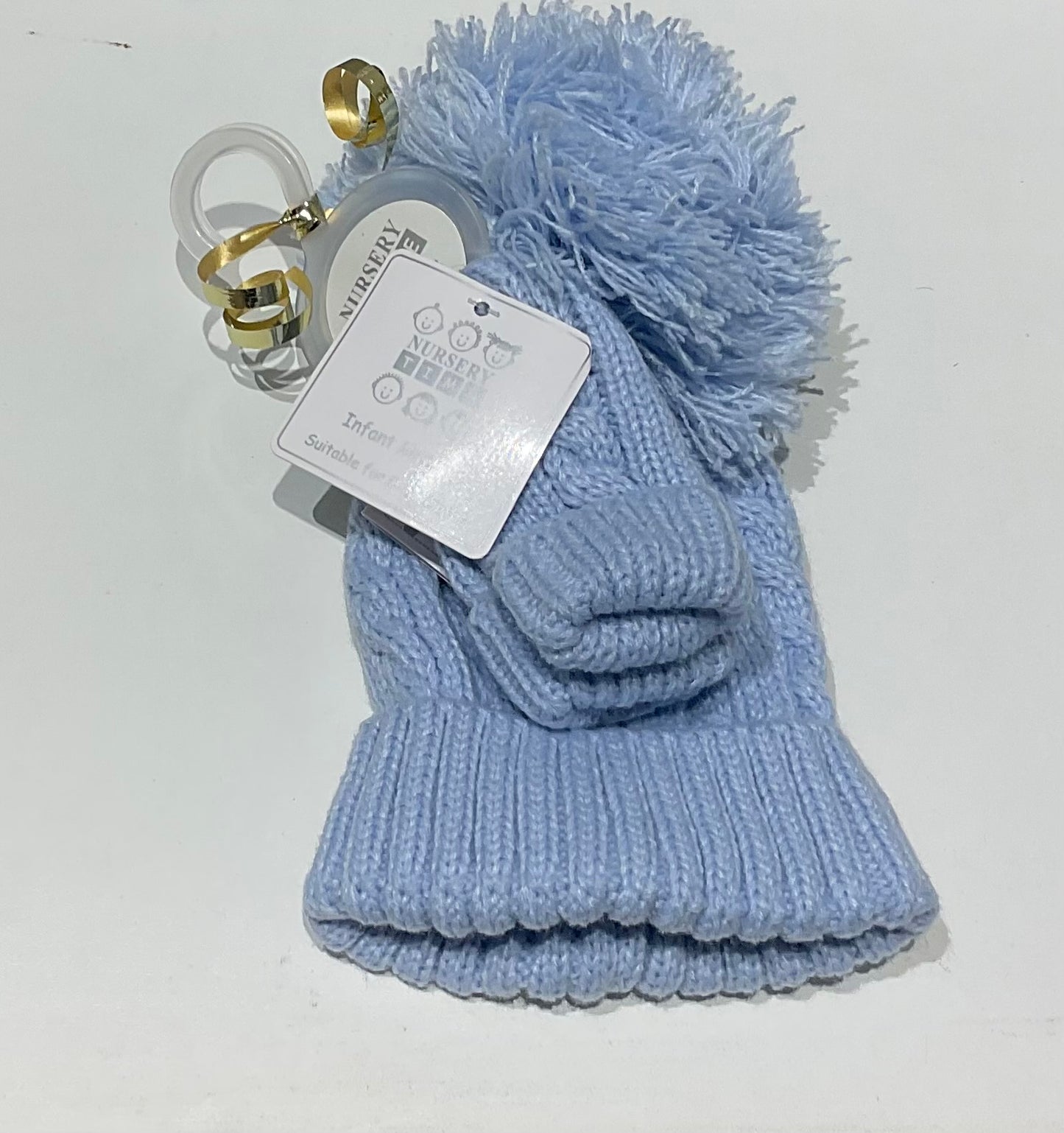 Newborn Hat & Mitt Set