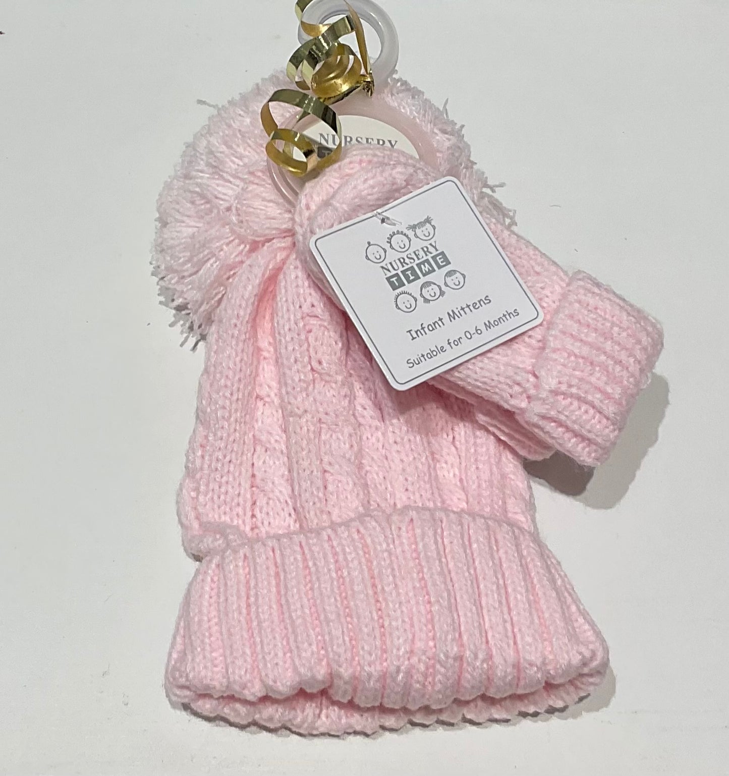 Newborn Hat & Mitt Set