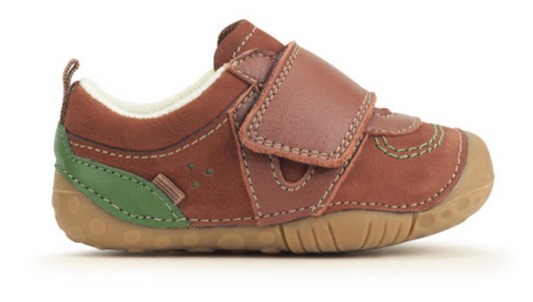 Start Rite Shuffle Dark Brown Leather