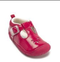 Start Rite Baby Bubble Ruby Red