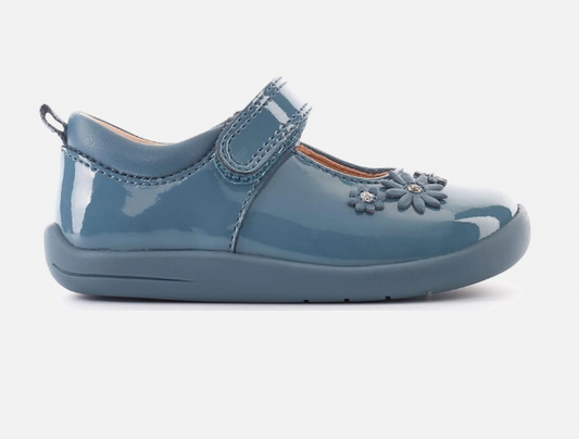 Start Rite Fairy Tale Dusty Blue Patent