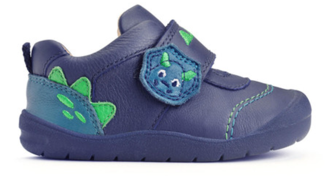 Start Rite Dino Foot French Navy Leather