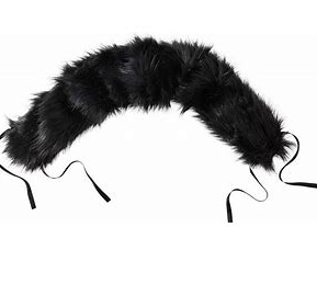 Clair De Lune Fur Trim Hood