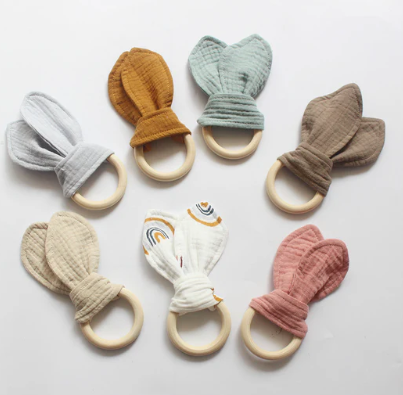Laker and Moon Bunny Ears teether