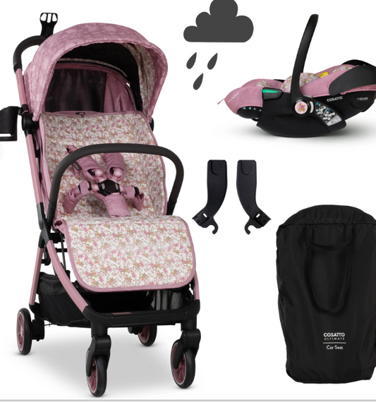Woosh City Recline Car Seat Bundle