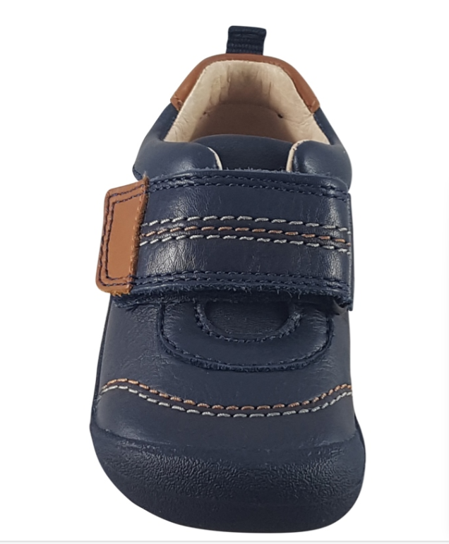 Start Rite Footprint Navy Leather