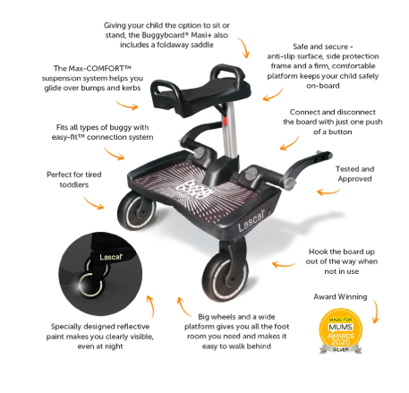 Lascal Buggy Board Maxi Plus